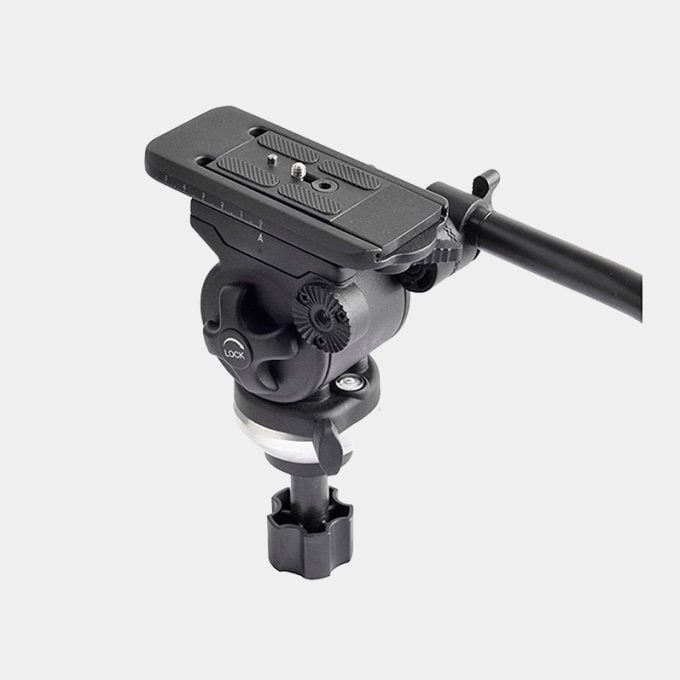 Trípode E-IMAGE EI7050-AA soporta 4 kg cabezal fluido