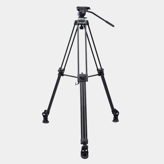 Trípode E-IMAGE EI7050-AA soporta 4 kg cabezal fluido