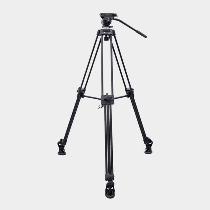Trípode E-IMAGE EI7050-AA soporta 4 kg cabezal fluido