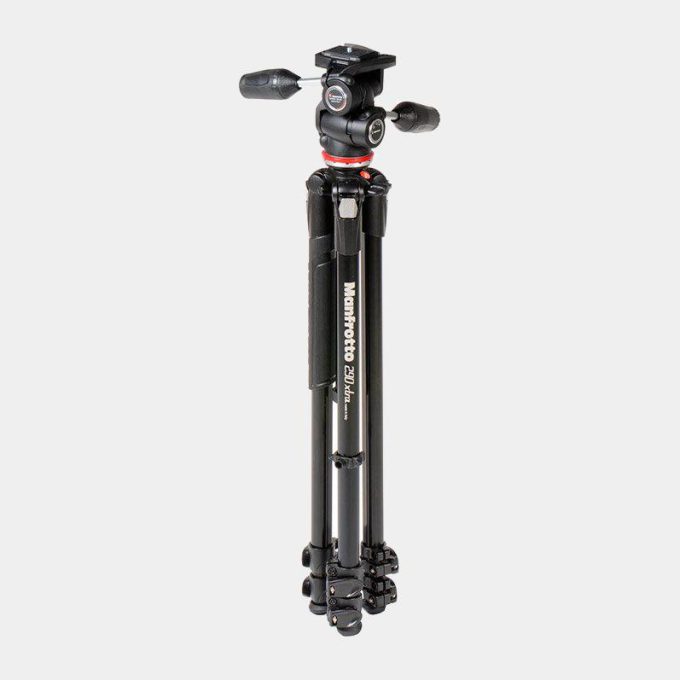 Trípode Manfrotto 290 Xtra con cabezal 804 3-Way para fotografía