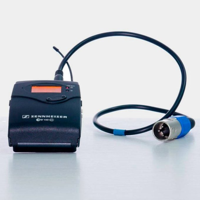 Sennheiser EW 122-p G3 micrófono inalámbrico para Conferencias con Lavalier ME 4