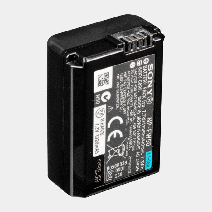 Batería recargable de iones de litio Sony NP-FW50 (1020mAh)