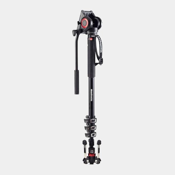 Monopié Manfrotto MVMXPRO500US XPRO de aluminio con cabezal de video