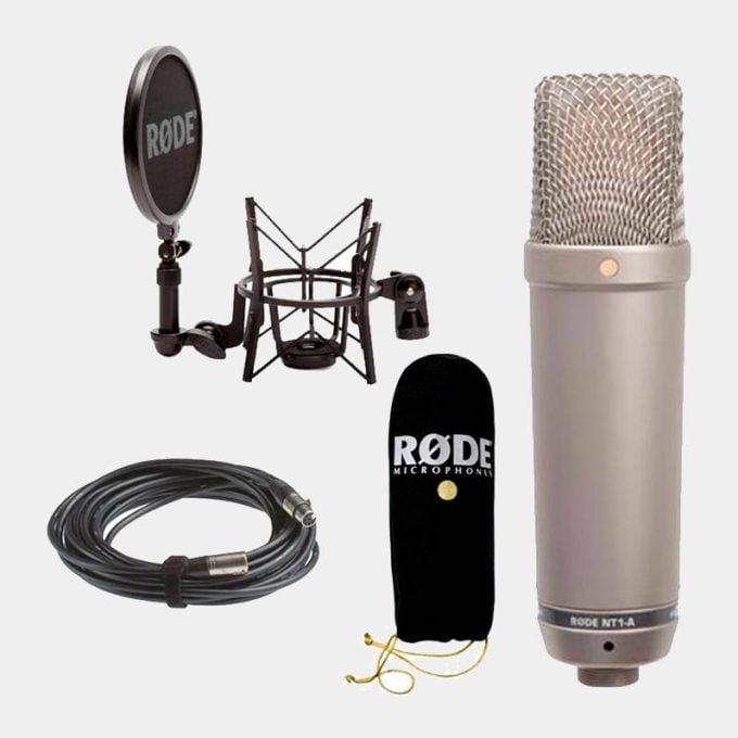 Rode NT1-A Micrófono condensador de diafragma amplio