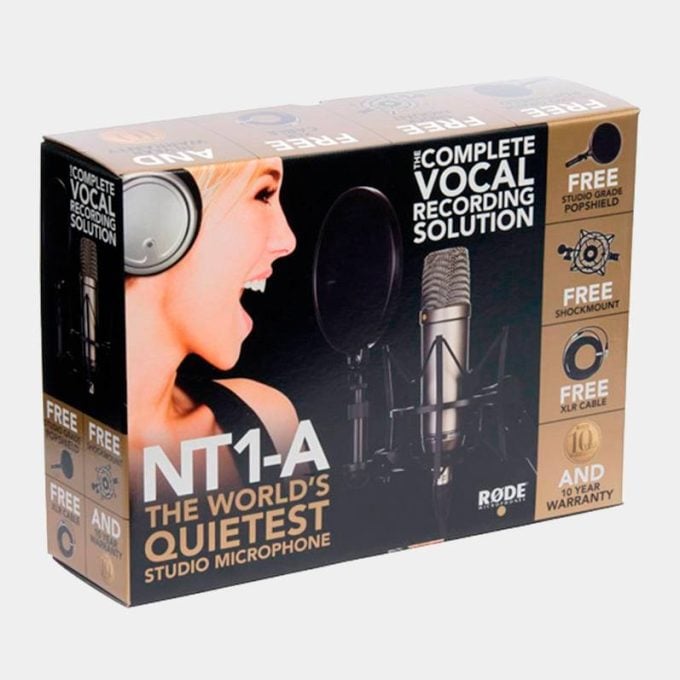 Rode NT1-A Micrófono condensador de diafragma amplio