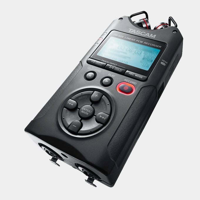 Grabador Portátil Tascam DR-40X Interface USB con entradas XLR
