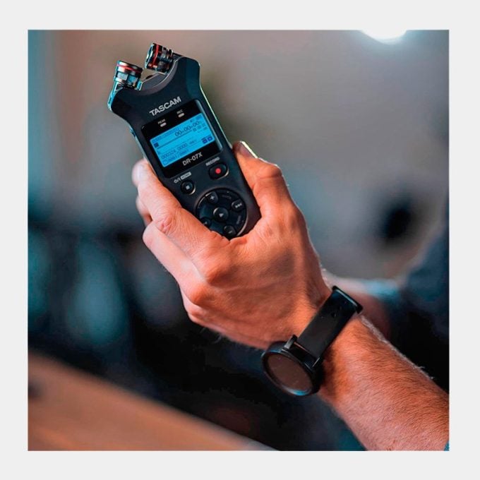 Grabador Portátil Tascam DR-07X Interface USB Microfonos en Y/X y A/B