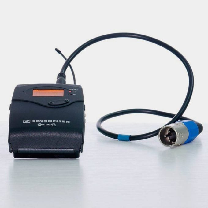 Sennheiser ew 100 ENG G3 Kit de balita ME 4 y receptor de micrófono