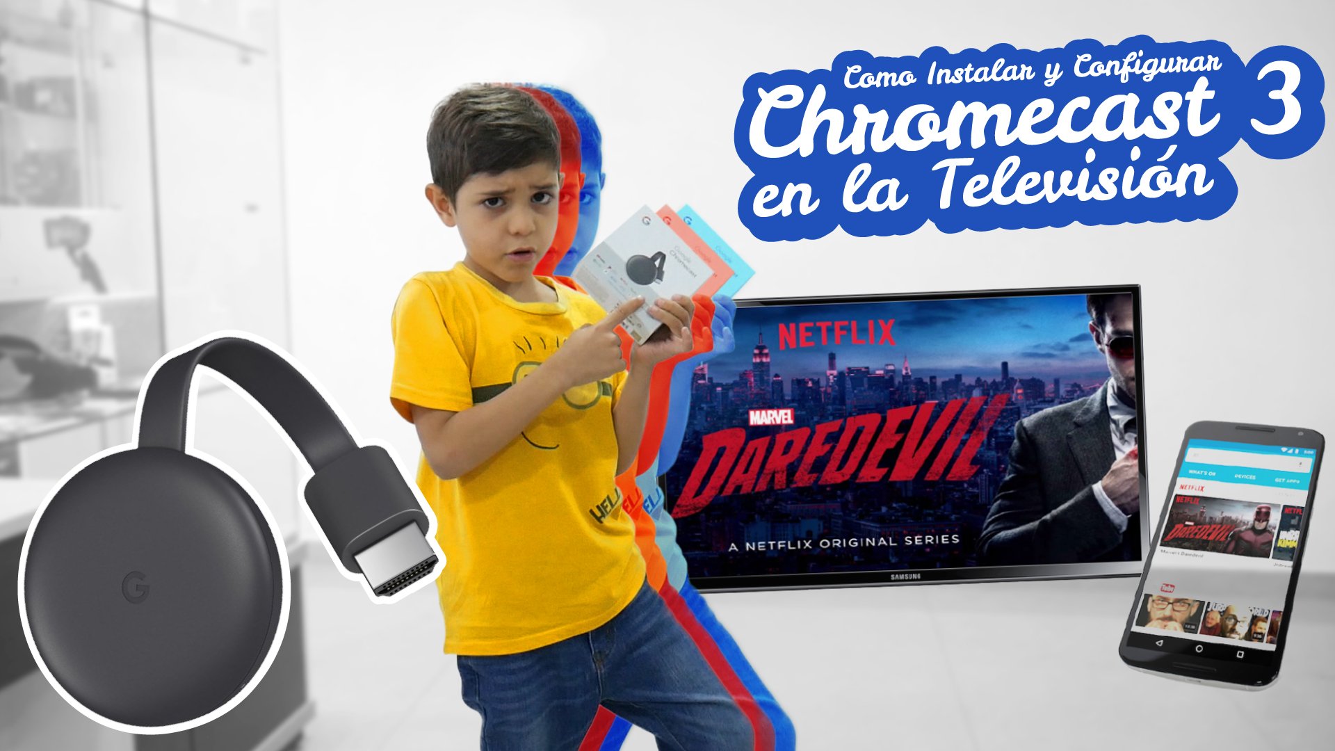 Instalar y conectar el Google Chromecast 3