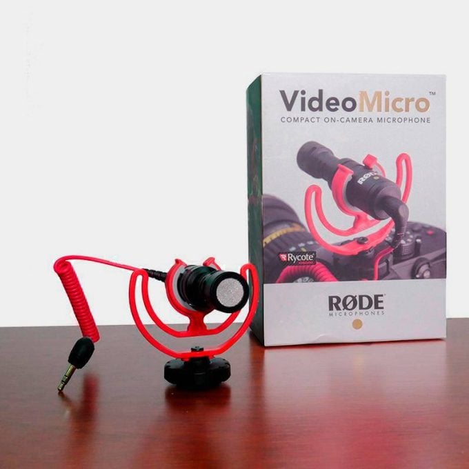 Rode VideoMicro Micrófono direccional ultra compacto para cámara
