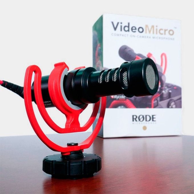 Rode VideoMicro Micrófono direccional ultra compacto para cámara