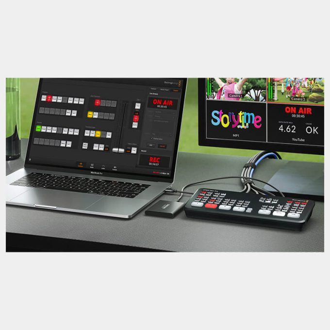 Blackmagic Design ATEM Mini Pro Transmisión y Grabación Simultánea