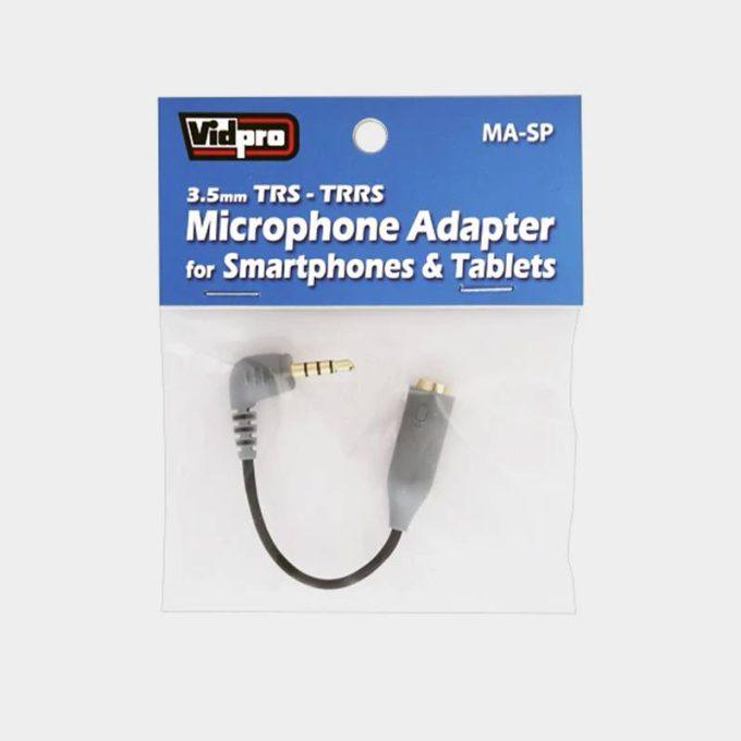 Cable Adaptador TRS a TRRS para Teléfonos Vidpro MA-SP