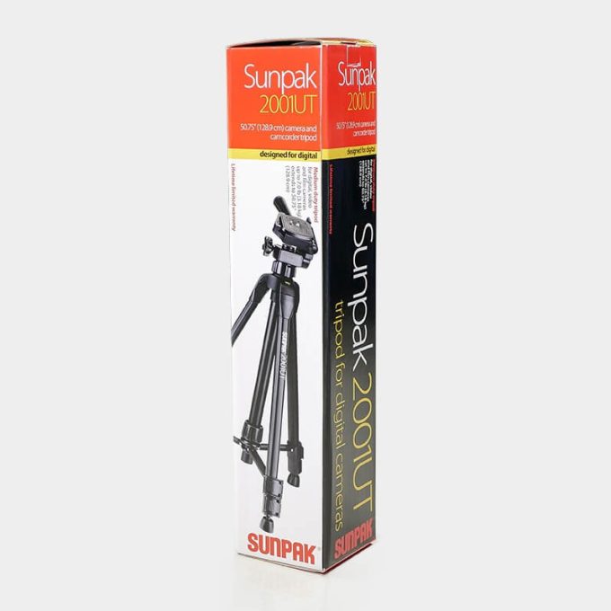 Trípode Sunpak 2001UT para teléfonos y cámara ligeras