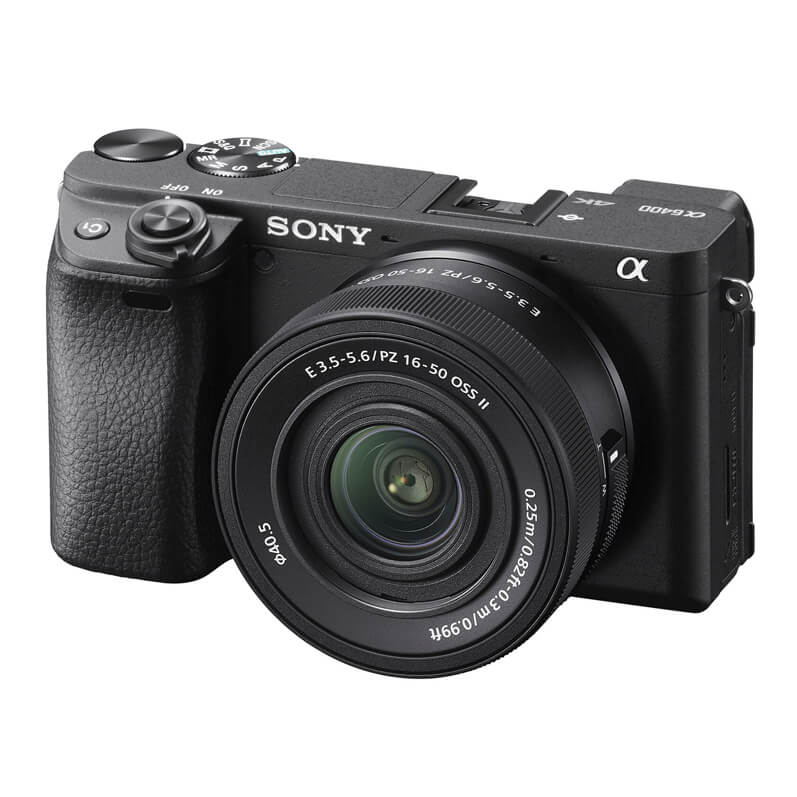 Cámara Mirrorless Sony Alpha a6400 con Lente 16-50mm f/3.5-5.6 II