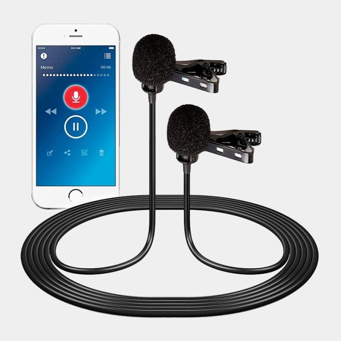 Micrófono balita dual para teléfonos Vidpro XM-DLS