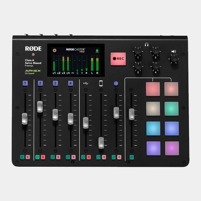 Rode RODEcaster Pro Mezclador y grabador de estudio para Podcast