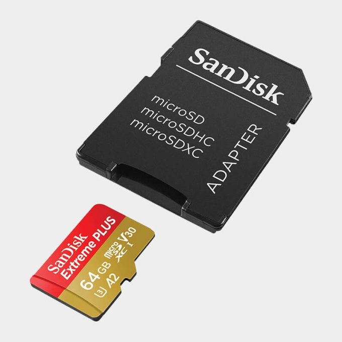 Memoria Micro SDXC SanDisk 64GB Extreme PLUS UHS-I 170 MB/s