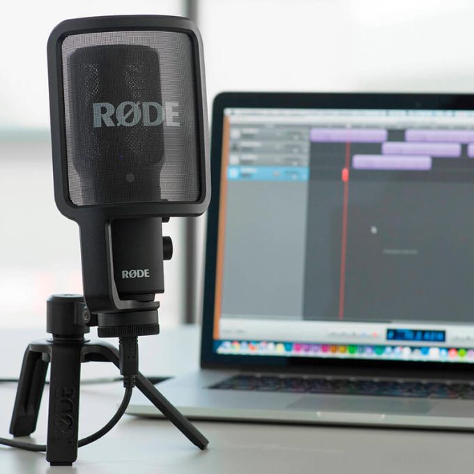 Micrófono Rode NT-USB para Podcast y Streaming