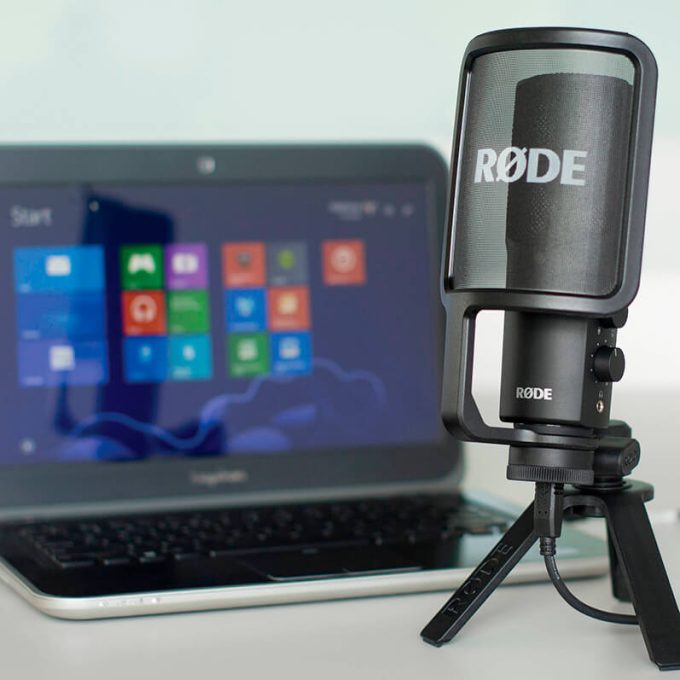 Micrófono Rode NT-USB para Podcast y Streaming