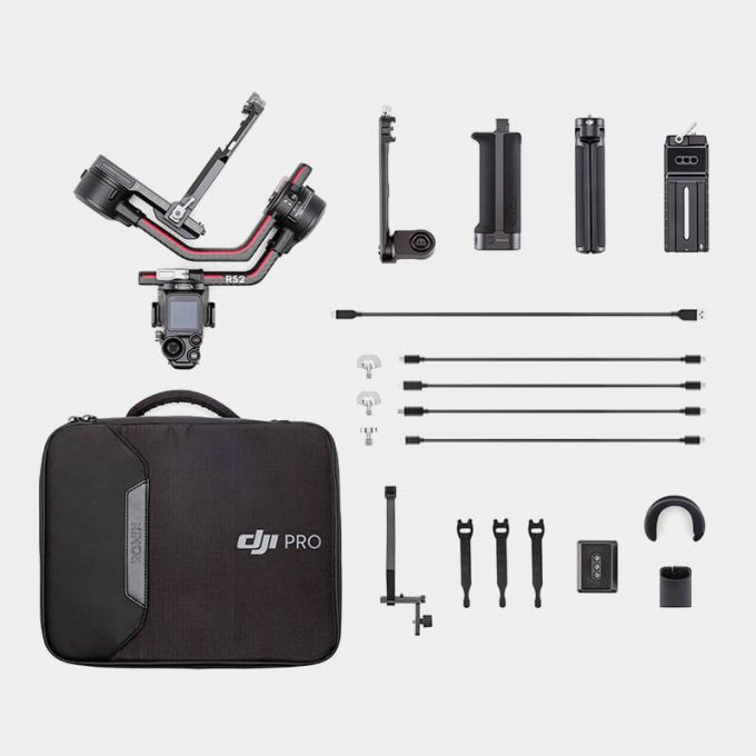 DJI RS 2 Estabilizador Gimbal que soporta 4.5 kg con Activetrack 3.0