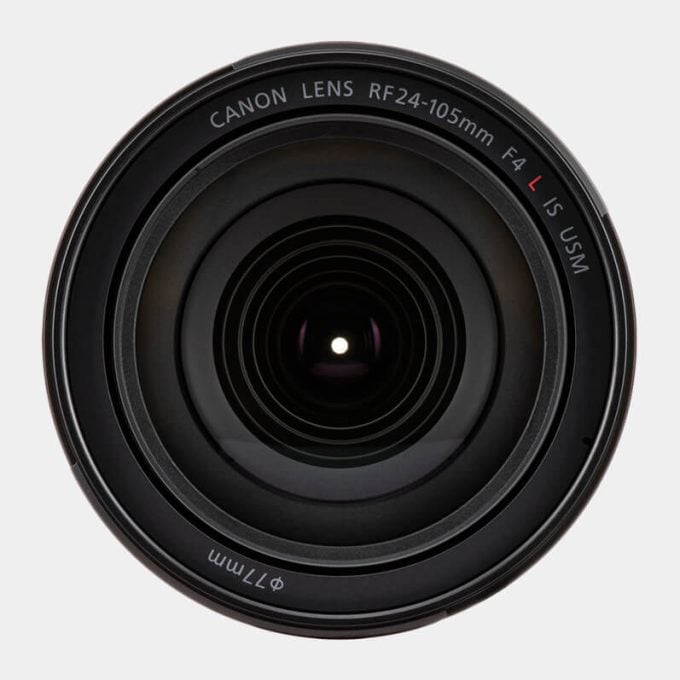 Lente Canon RF 24-105mm f/4L IS USM con estabilizador óptico
