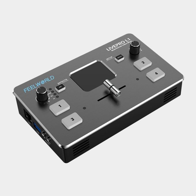 Switcher De Video FeelWorld LIVEPRO L1 Multiview 4 entradas HDMI USB