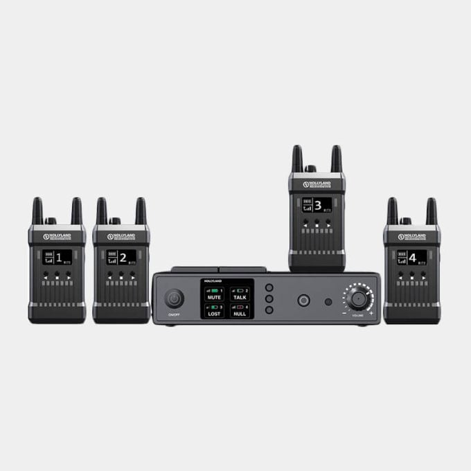 Intercom inalámbrico Hollyland Full-Duplex para 4 personas