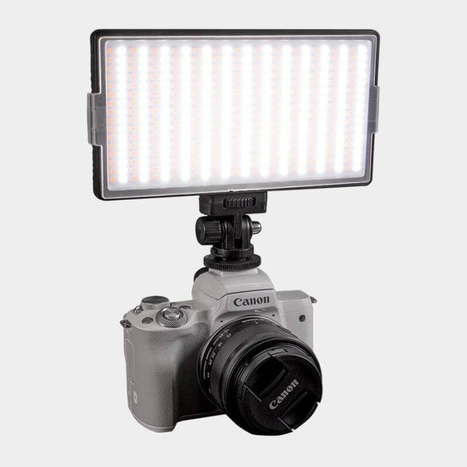Luz LED-420 Vidpro para tus video temperatura de color variable
