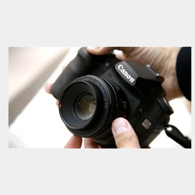 Lente Canon EF 50mm f/1.8 STM Full Frame