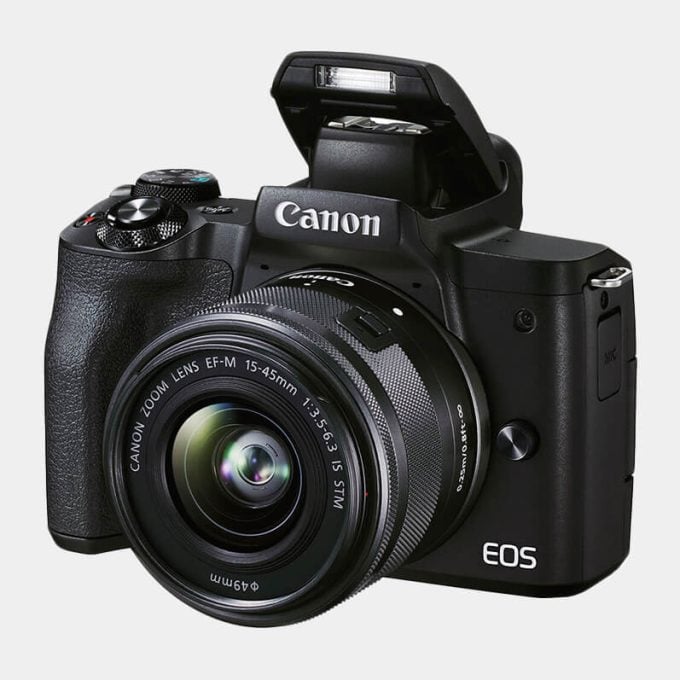 Canon EOS M50 Mark II Cámara Sin Espejo con lente 14-45mm