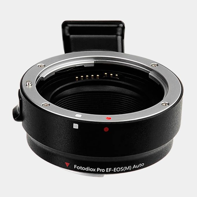 Adaptador Fotodiox para Cámaras Montura EF-M con lente EF/EF-S