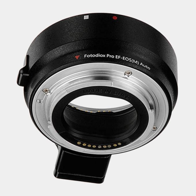 Adaptador Fotodiox para Cámaras Montura EF-M con lente EF/EF-S