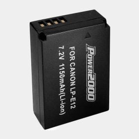 Batería LP-E12 recargable Power2000 para cámaras Canon EOS M50