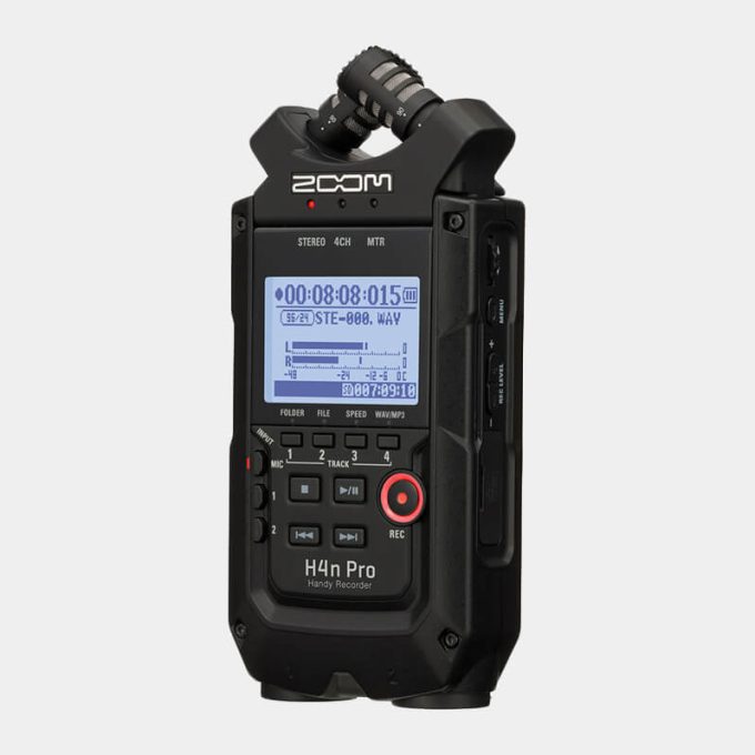 Grabador de audio Zoom H4n Pro 4 entradas/ 4 pistas con mic X/Y