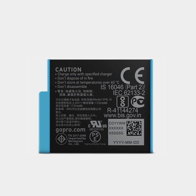 Batería recargable para GoPro HERO9