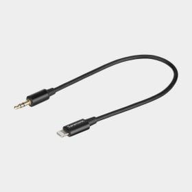 Adaptador 3.5mm TRS macho a Lightning Cable Adaptador para iPhone