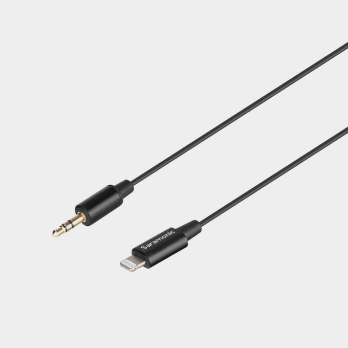 Cable adaptador Lightning de 3.5mm a iPhone Saramonic SR-C2000