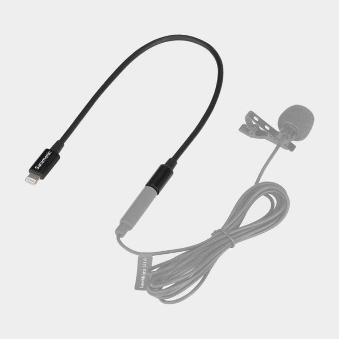Cable adaptador Lightning de 3.5mm a iPhone Saramonic SR-C2000