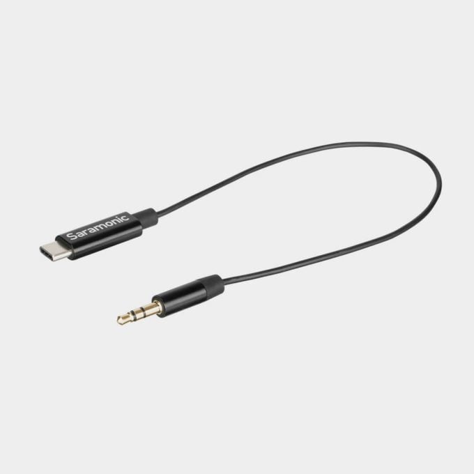 Adaptador TRS 3.5mm a USB-C Saramonic SR-C2001 para Android
