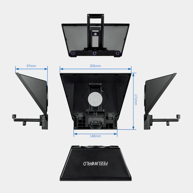 Teleprompter FeelWorld para Teléfonos y Tablets Android / iOS