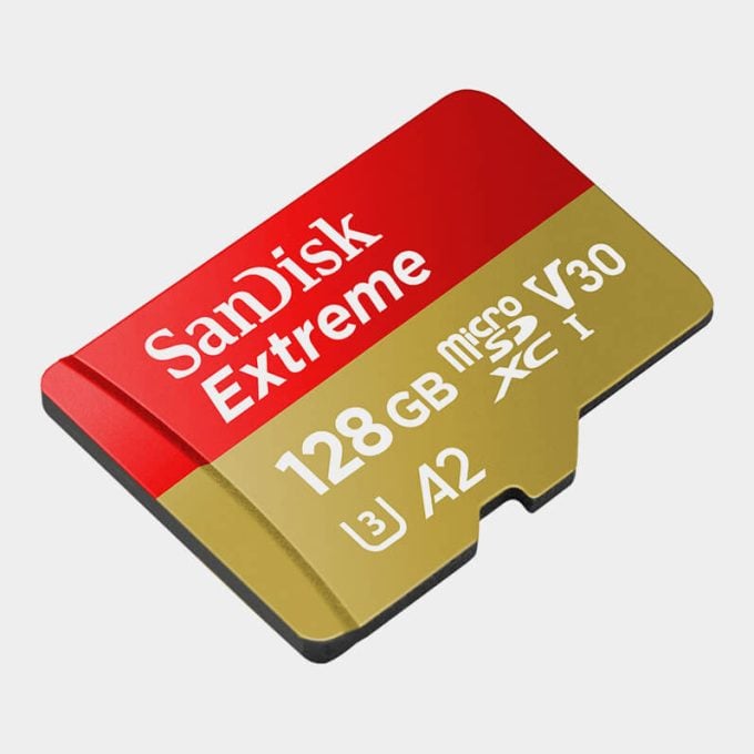 Tarjeta MicroSDXC SanDisk 128GB Extreme UHS-I A2 /190 MB/s