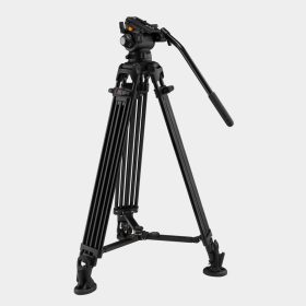 Trípode de aluminio E-Image de 2 etapas con cabezal GH03