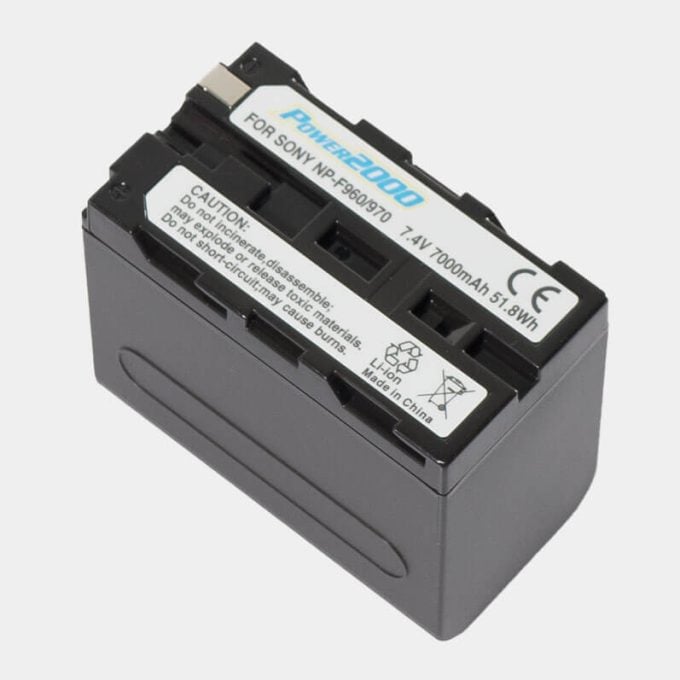 Batería recargable tipo Sony NP-F960 de larga duración