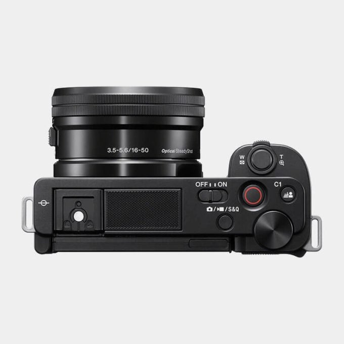 Cámara sin espejo Sony ZV-E10 con lente de 16-50 mm y Memoria de 64GB