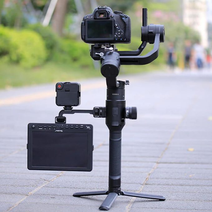 Brazo DH11 para soporte de luz, Monitor y micrófono para DJI Ronin S/SC