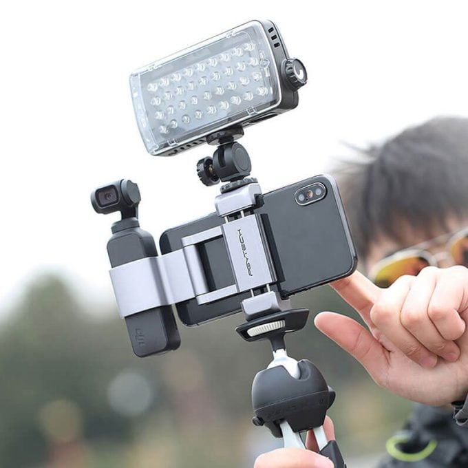 Holder para el teléfono en DJI Pocket 2 PGYTECH Phone Holder Plus