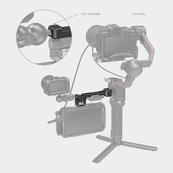 Montura Smallrig para monitor en Ronin DJI RS 2 / RSC 2 / RS 3 / RS3 PRO