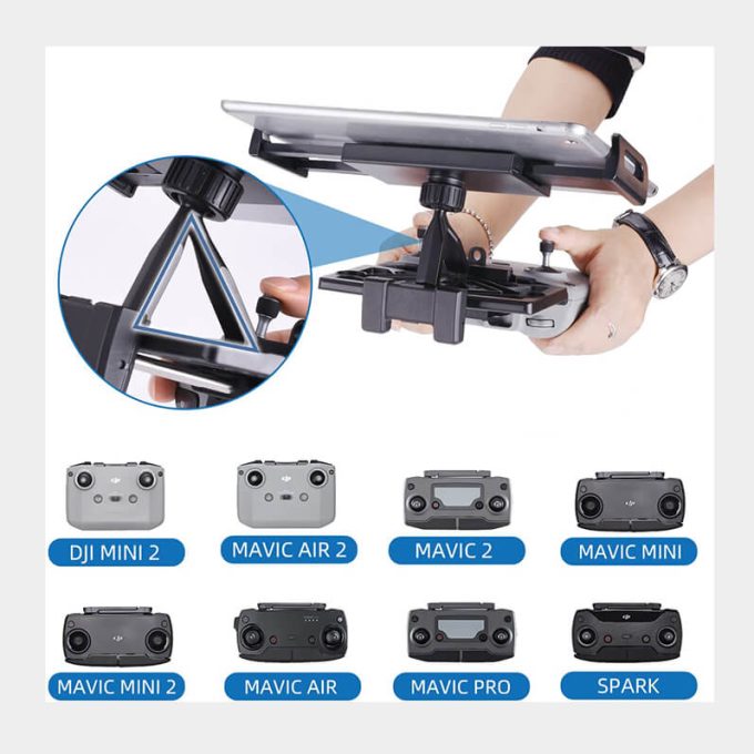 Holder para tablets 12 pulgadas para control remoto DJI RC