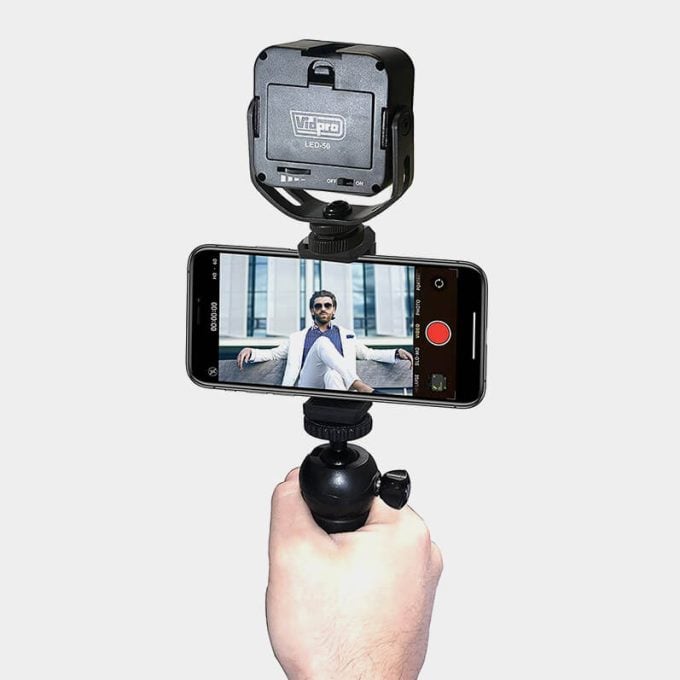 Luz LED Vidpro LED-50 para fotografía y vídeo